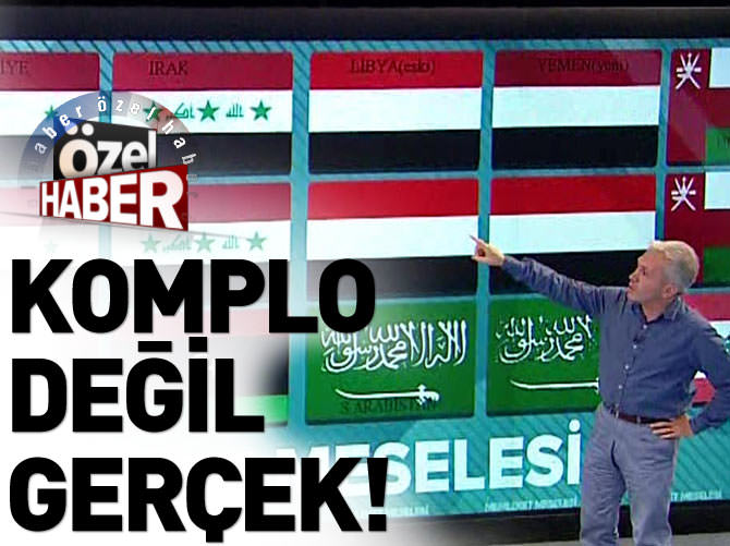 İslam ülkelerine 'bayrak' dizaynı