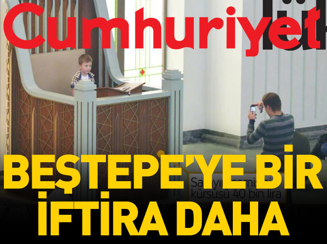 Cumhuriyet'ten bir iftira daha