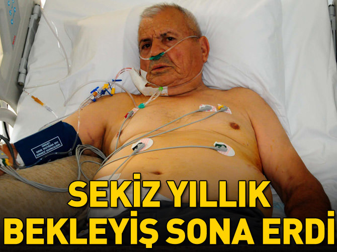 8 yıllık umutlu bekleyiş mutlu sonla bitti