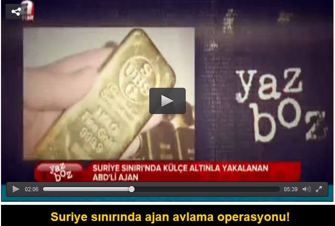 ABD ajanı Suriye sınırında yakalandı