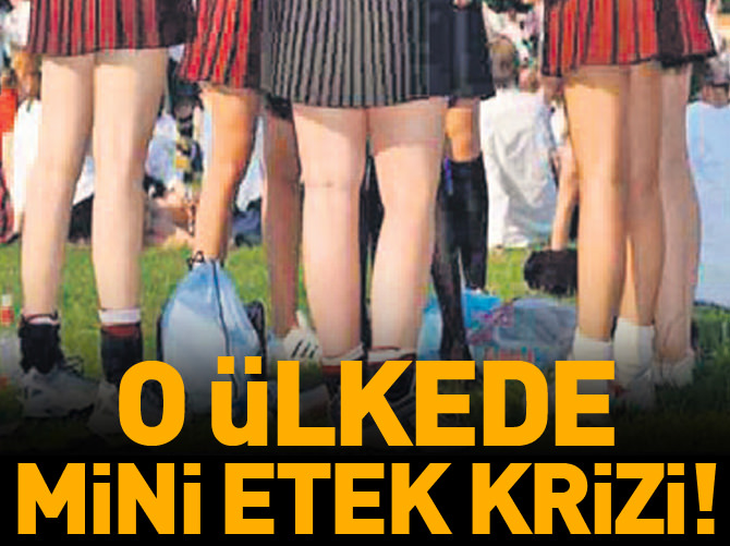 İngiltere'de mini etek krizi