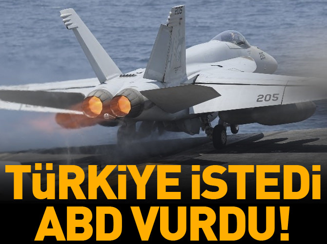 Türkiye istedi ABD vurdu