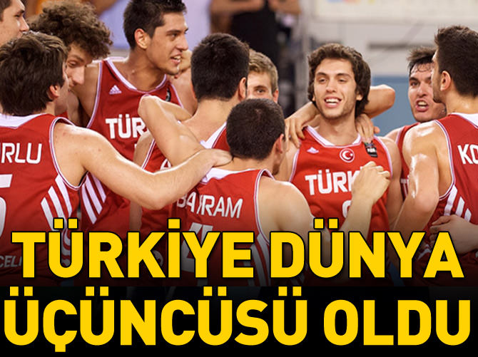 U19'lar dünya üçüncüsü