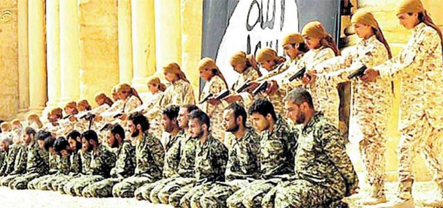 Amfi tiyatroda infaz vahşeti