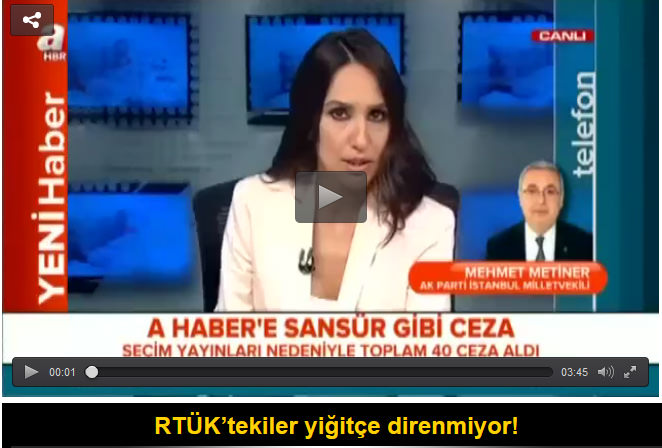 RTÜK’tekiler yiğitçe direnmiyor!