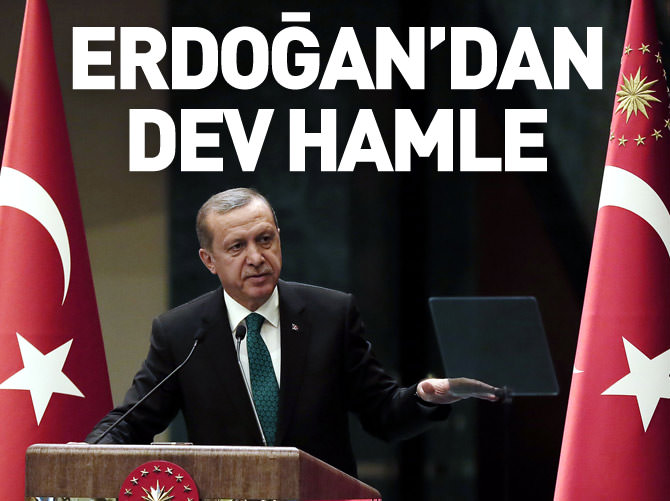 Erdoğan'dan dev yazılım hamlesi