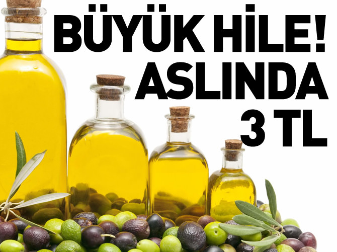 Zeytinyağında büyük hile
