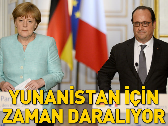 'Yunanistan için zaman daralıyor'