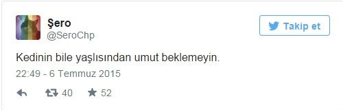 CHP'nin kedisi Şero'dan şok Baykal tweeti - 1