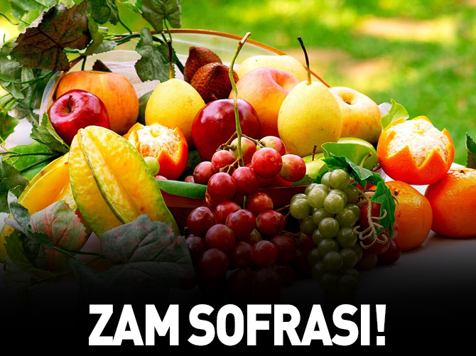 Zam sofrası