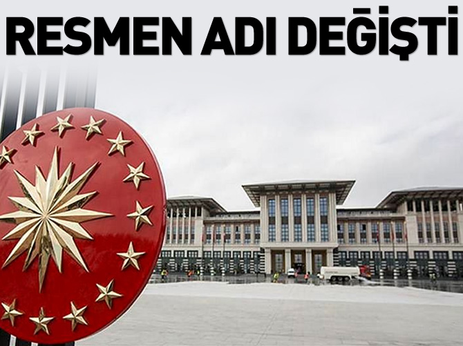 "Saray" resmen "Külliye" oldu