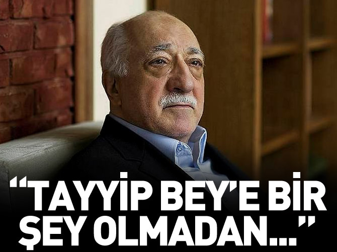 "Tayyip Bey'e birşey olmadan bu mücadeleyi halletmesi lazım"