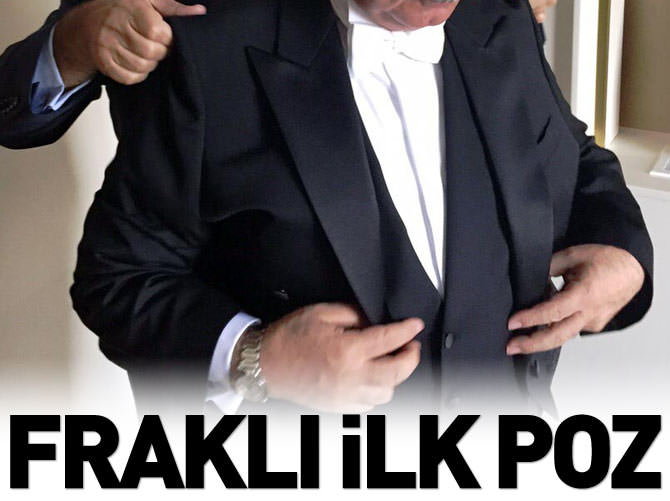 İsmet Yılmaz'dan fraklı ilk poz