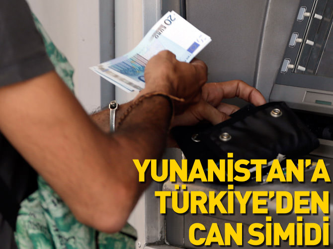 Türkiye'den Yunanistan'a can simidi
