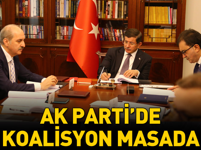 AK Parti'de koalisyon hazırlıkları sürüyor
