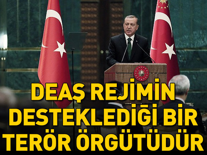 'DEAŞ rejimin desteklediği bir terör örgütüdür'
