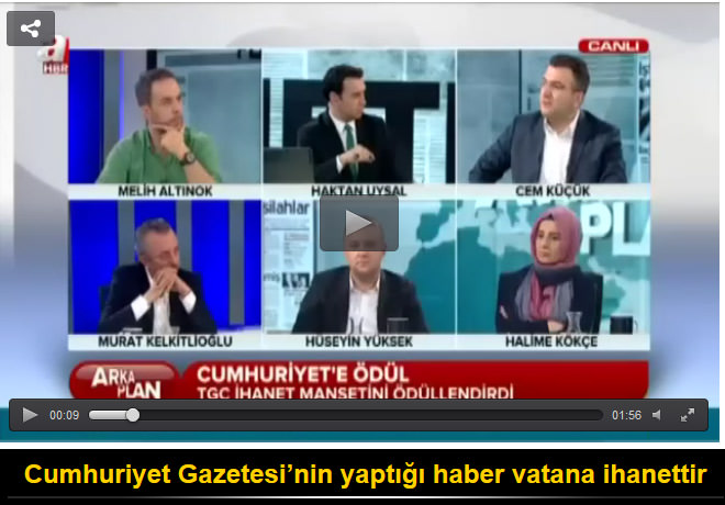 Cumhuriyet Gazetesi’nin yaptığı haber vatana ihanettir