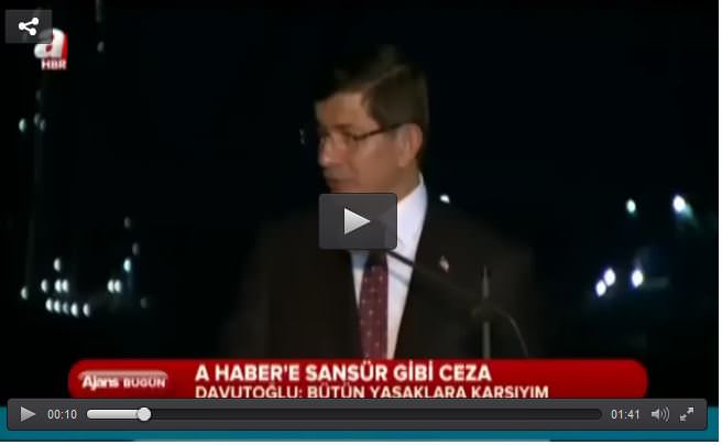 Davutoğlu: Belli kanallar hedef alınıyor, kınıyorum!