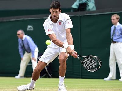Wimbledon'da ilk finalist Djokovic