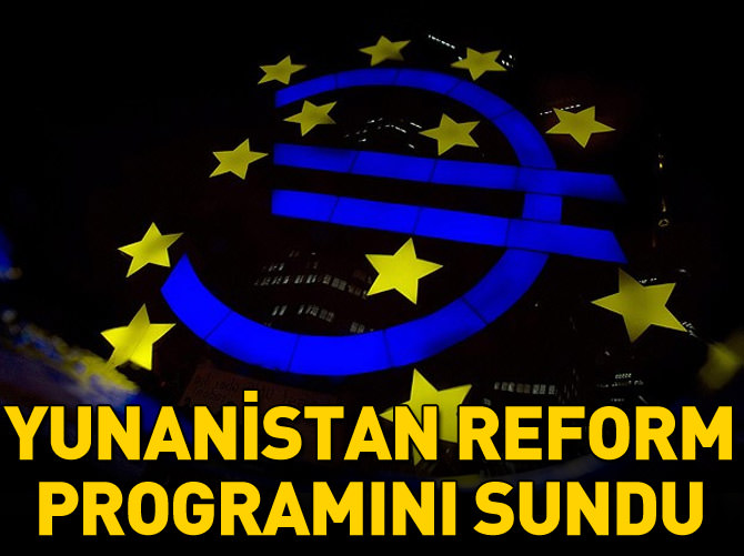 Yunanistan reform programını sundu