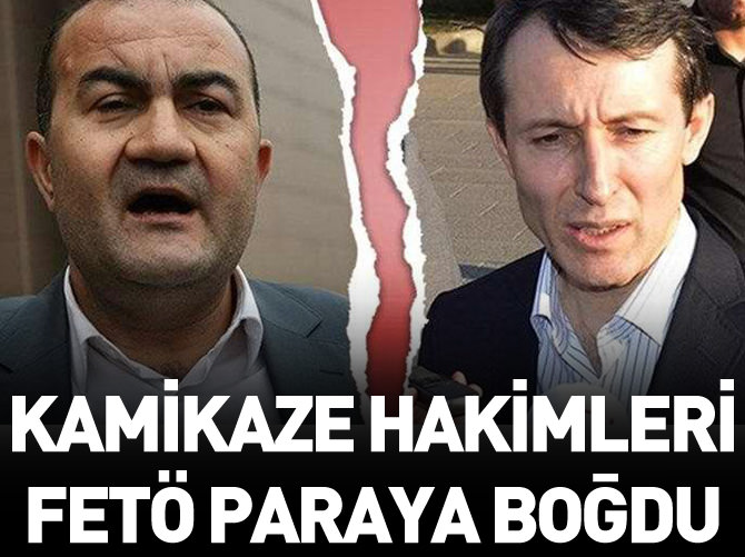 Kamikaze hakimleri paraya boğmuşlar