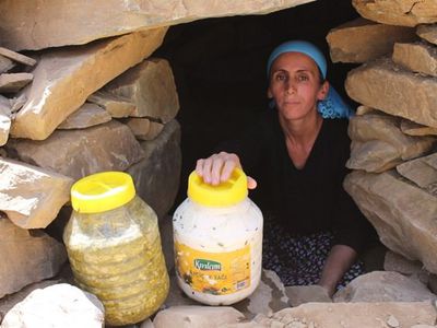 Mağaraları doğal buzdolabı olarak kullanıyorlar