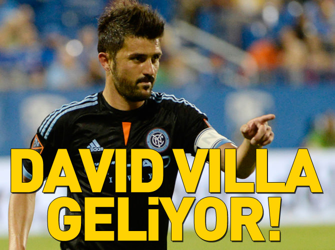 Trabzonspor'a süper golcü: David Villa
