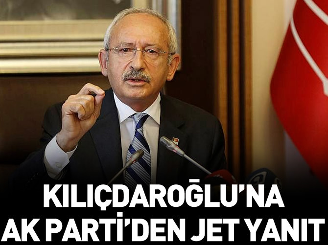AK Parti'den Kılıçdaroğlu'na jet yanıt