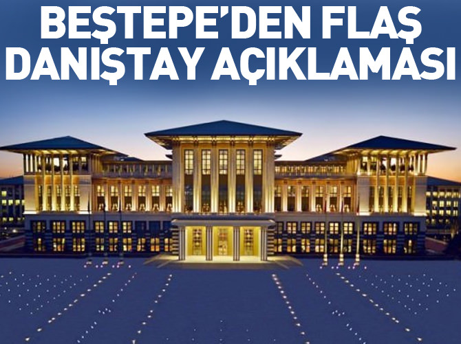 Cumhurbaşkanlığı'ndan Danıştay açıklaması