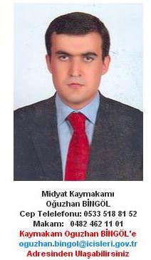 Midyat kaymakamı "iyi bilirim dedi" telefon numarasını paylaştı - 1