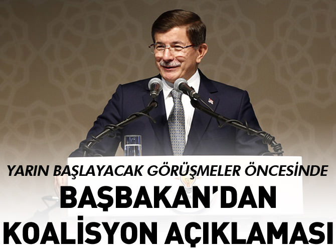 'Hiçbir ön şartımız yok'