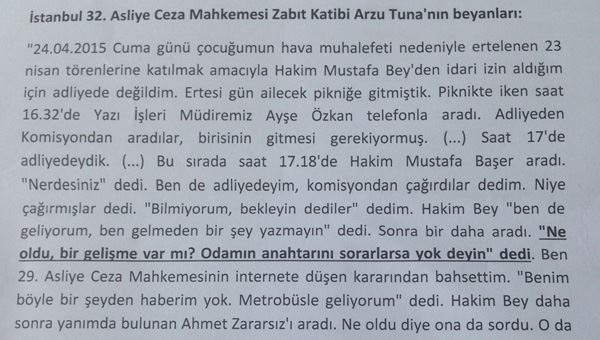 Kamikaze hakimden tahliye itirafı - 4