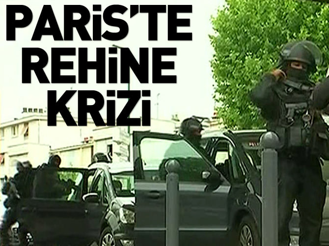 Paris'te rehine krizi