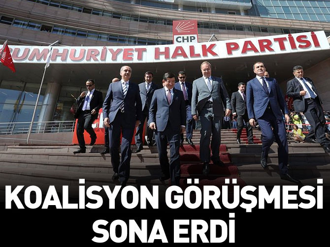 Davutoğlu-Kılıçdaroğlu görüşmesi sona erdi