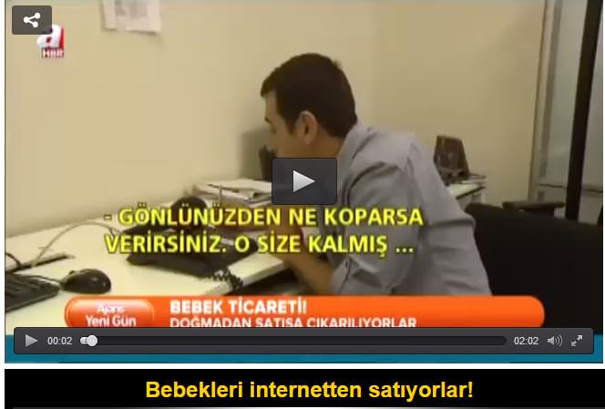 Anne karnında satılıyorlar!