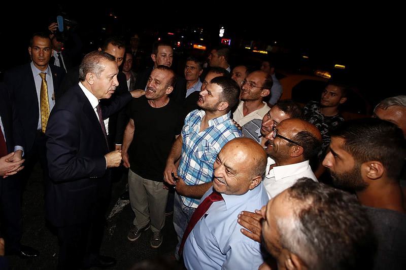 Erdoğan’dan iftar sonrası sürpriz ziyaret
