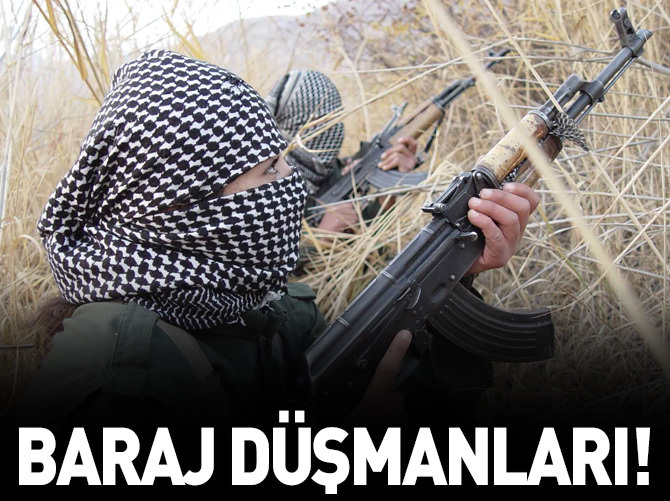 Barajı aştılar