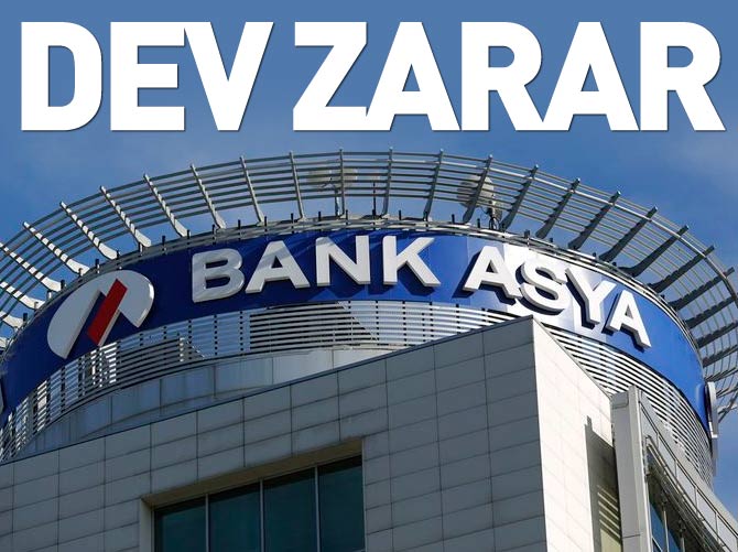 Bank Asya'da dev zarar!