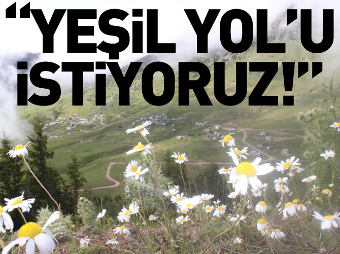 Yeşil Yol Projesi için imza kampanyası