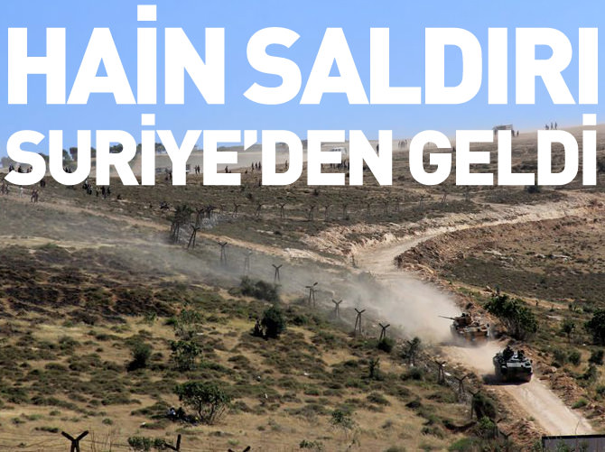 TSK ateşe ateşle karşılık verdi