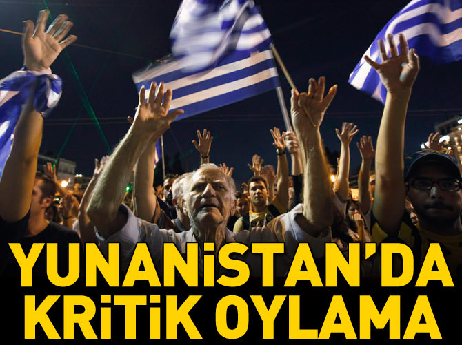 Yunanistan'da kritik oylama