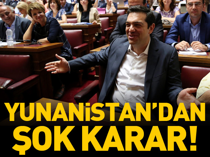 Yunan Parlamentosu'ndan kemer sıkmaya onay!