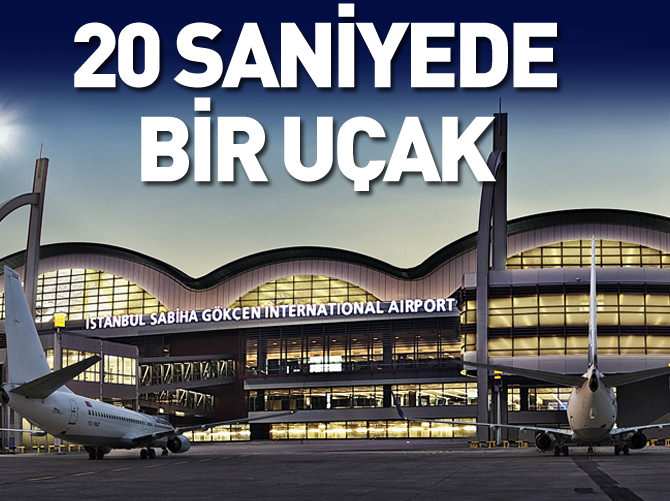 Türk hava sahası "yarım dakika" boş kalmadı