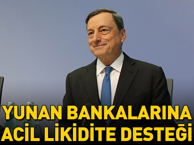 Yunan bankalarına acil likidite desteği