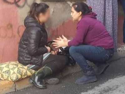 Karnındaki bebekten kurtulmak için...