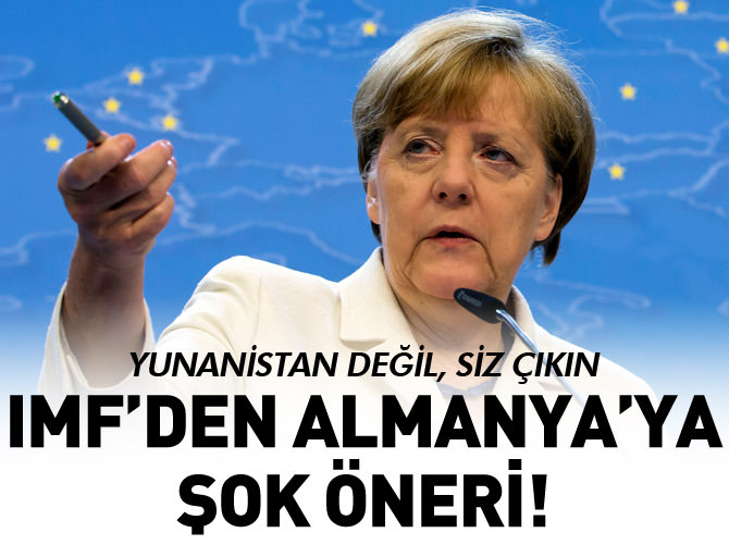 IMF'den Almanya'ya şoke eden öneri
