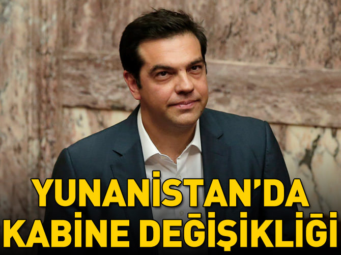Yunanistan'da kabine değişikliği