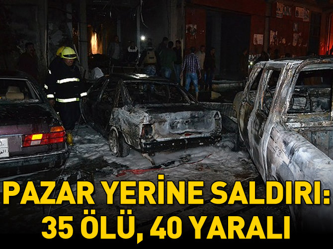 Irak'ta bomba yüklü araçla saldırı: 35 ölü