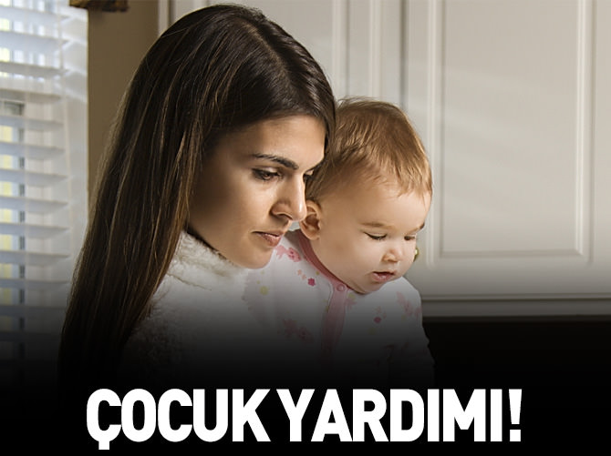 Çocuk paraları annenin hesabında