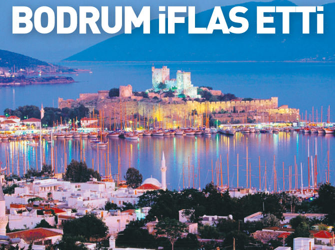 Bodrum, iflas bayrağını çekti!